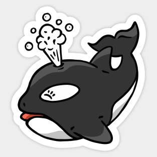 Whale Sticker